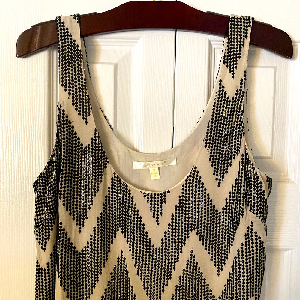 Beaded Mini Dress